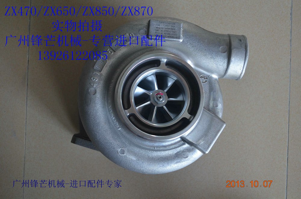 日立ZX470-3五十铃6WG1T原厂增压器114400-4440/49188-01831(图1)