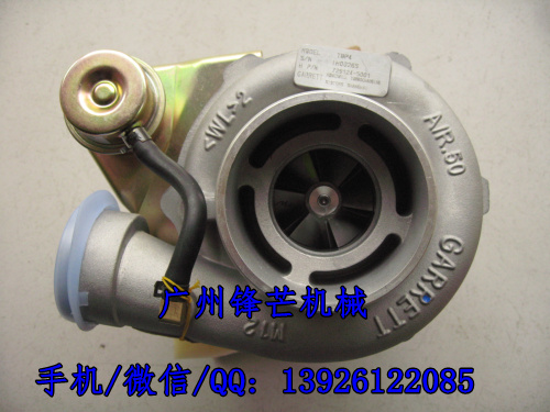 锡柴CA6DF1发动机TBP4增压器1118010S_6DF1/729124-5004(图1)