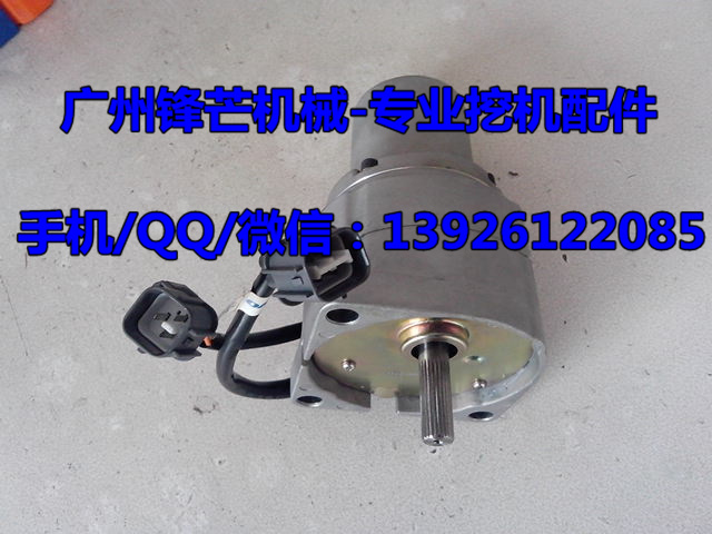神钢挖机配件神钢SK350-6E油门马达挖机油门马达广州锋芒机械(图1)