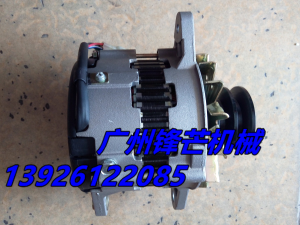 神钢挖机配件神钢SK350-8 J08E发电机24V  2P(图1)