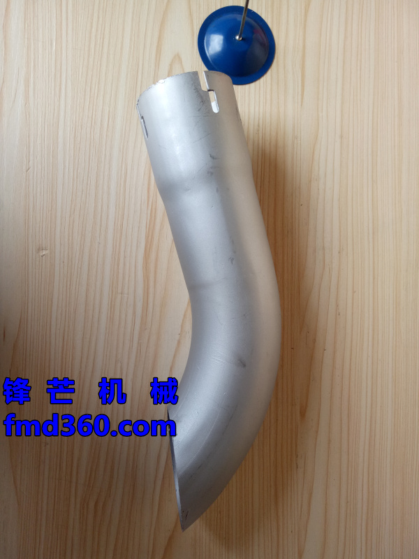 广州锋芒机械卡特312C消声器接头广州副厂高质量挖掘机配件(图1)