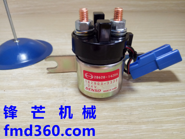 锋芒机械进口挖机配件神钢-8预热继电器VH286201420  28620-1420A(图1)