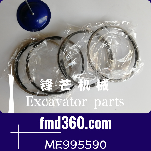 榆树挖掘机配件加藤HD820V挖机4M50四配套活塞环ME995590(图1)