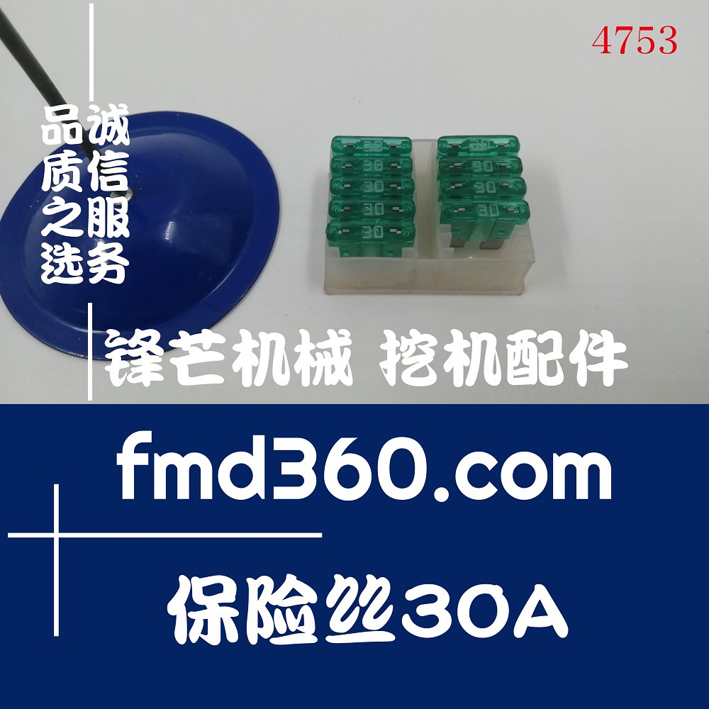 海南优质高端品牌工程机械配件保险丝插入式30A(图1)