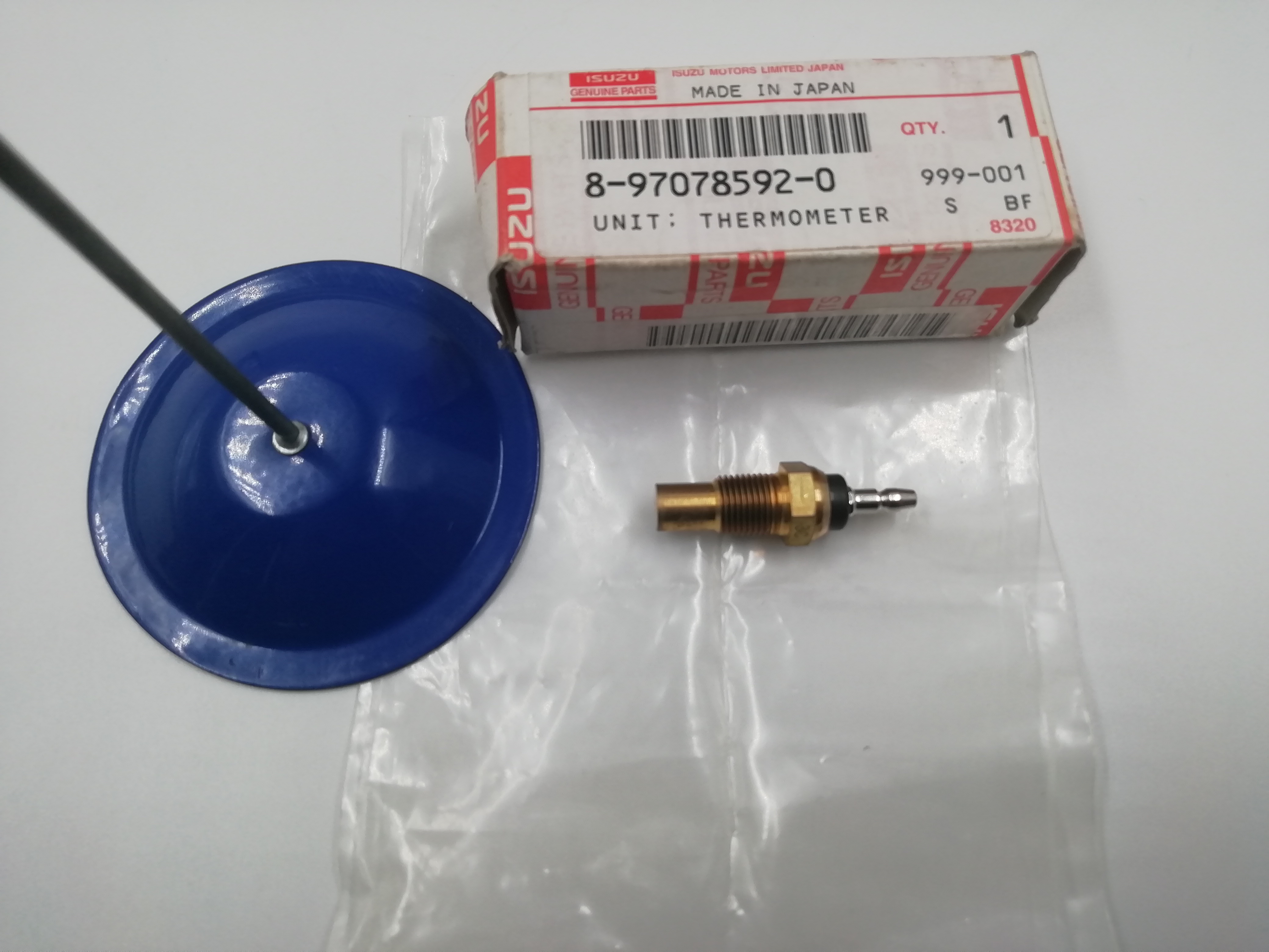 进口感应器五十铃4LE2水温传感器8970785920(图1)