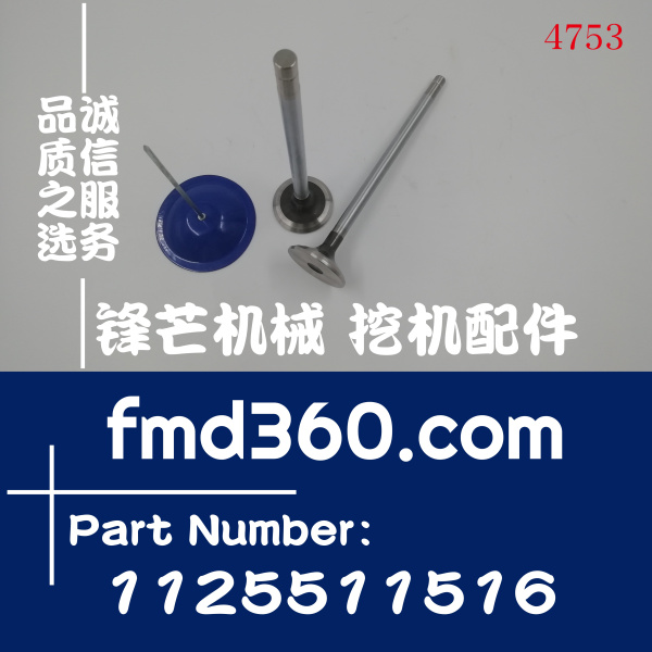 海南省五十铃6WG1直喷发动机排气门1125511516(图1)