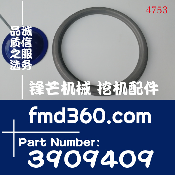 杭州康明斯6BT5.9发动机曲后油封挡圈铁环3909409，3909411(图1)