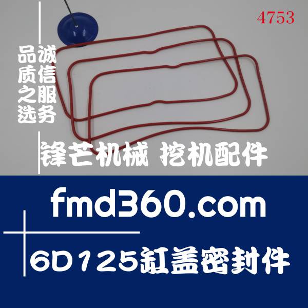 挖掘机械配件挖机大修小松PC400-7挖掘机6D125缸盖密封件(图1)