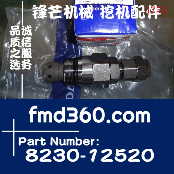 港口设备沃尔沃EC290B主控阀主溢流阀8230-12520(图1)