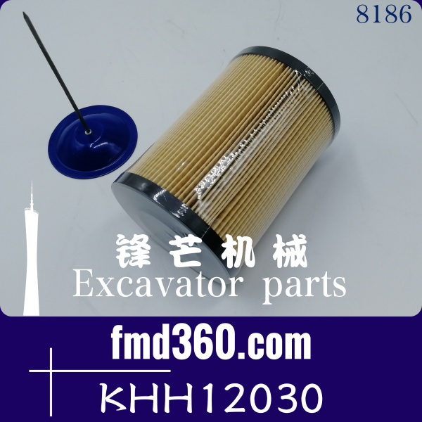 挖掘机发动机件住友挖掘机维修柴油滤芯KHH12030(图1)
