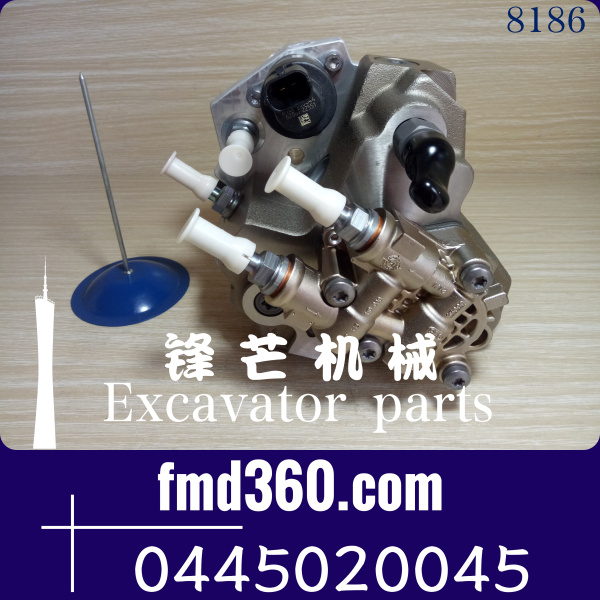 推土机配件小松PC200-8挖机6D107柴油泵0445020045(图1)