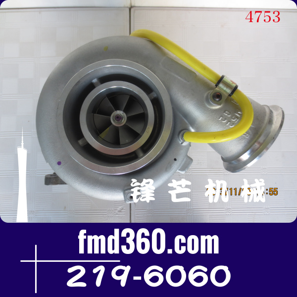 卡特345B挖掘机C13增压器带水冷219-6060、2196060(图1)