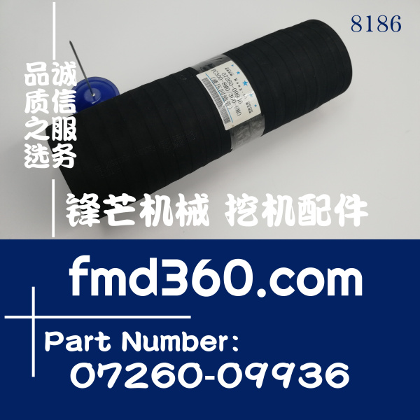 现货小松PC360-8MO液压泵到液压油箱胶管07260-09936(图1)