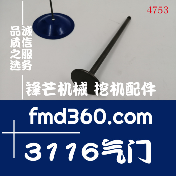 挖掘机发动机件高质量卡特发动机零件号3116气门