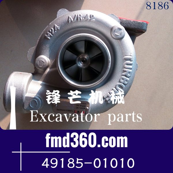 TE06H-16M三菱发动机配件6D31增压器ME088725，49185-01010(图1)