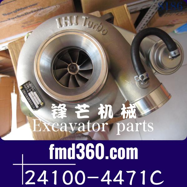 工程机械RHG6日野发动机维修P11C增压器24100-4471C(图1)