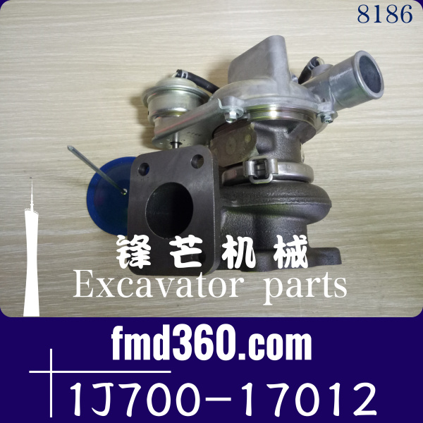 RHF3久保田发动机零件V2003T增压器1J700-17012， CK41