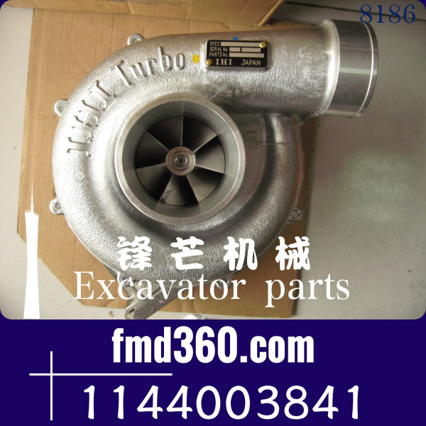 RHC93五十铃发动机配件6WG1T增压器1144003841，CIDU(图1)