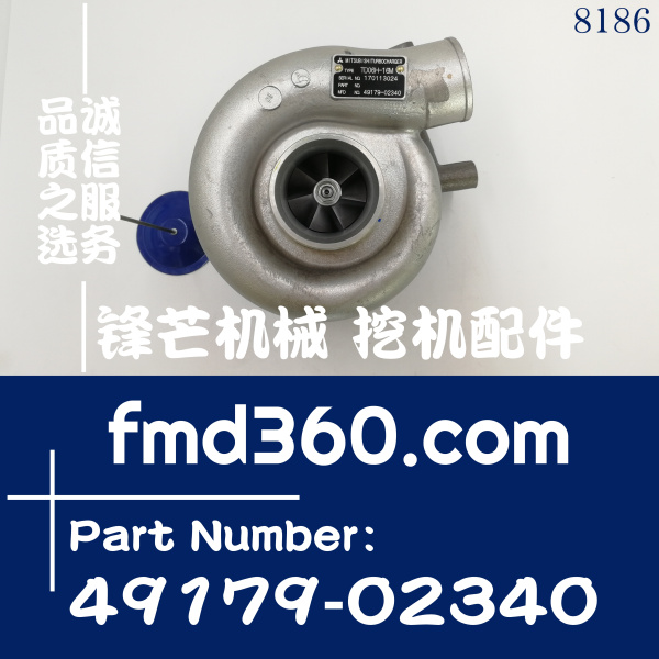 205-6741卡特配件320C挖掘机S6K增压器49179-02340