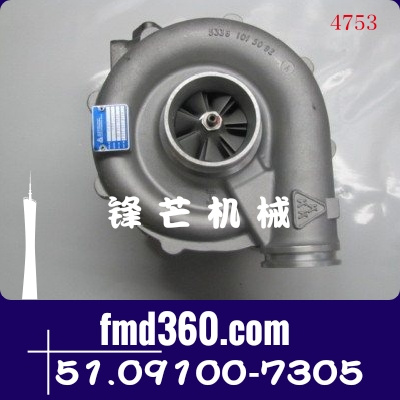 K33高质量 MAN发动机配件D2840LXE增压器51.09100-7305(图1)