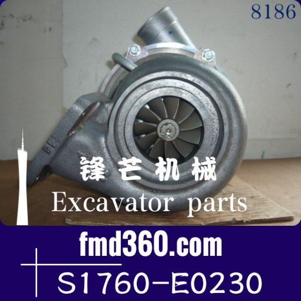 RHE7日野发动机配件YF67增压器S1760-E0230 ，VX89(图1)