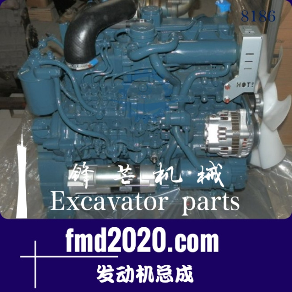锋芒机械出口供应久保田V3307发动机总成V3307-DI-T-ES05(图1)