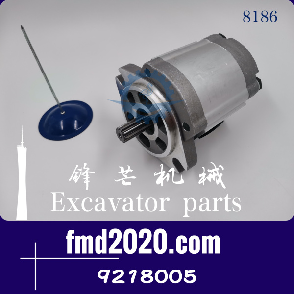 供应日立叉车配件ZAXIS200-3G，HPV118齿轮泵先导泵9218005(图1)