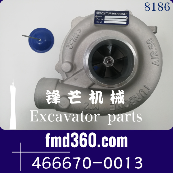 小松挖掘机配件挖机6D108增压器6222-83-8171，466670-0013(图1)