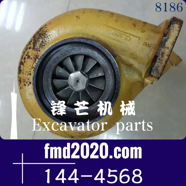 供应平地机配件卡特发动机3412增压器7C3822，7C-3822，144-4568(图1)