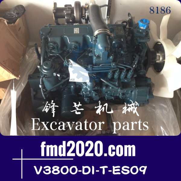 工程机械柴油发动机久保田V3800发动机总成V3800-DI-T-ES09(图1)