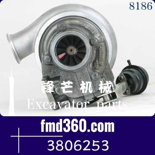 HX35G康明斯工程机械发动机6BTAA增压器3538702，3538703，380625(图1)