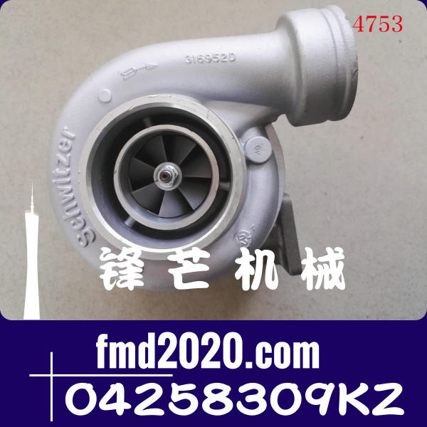 道依茨发动机BF6M2012C涡轮增压器04282637KZ，04258309KZ(图1)