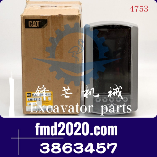 工程机械卡特挖掘机配件320D，324D显示屏仪表386-3457，3863457(图1)