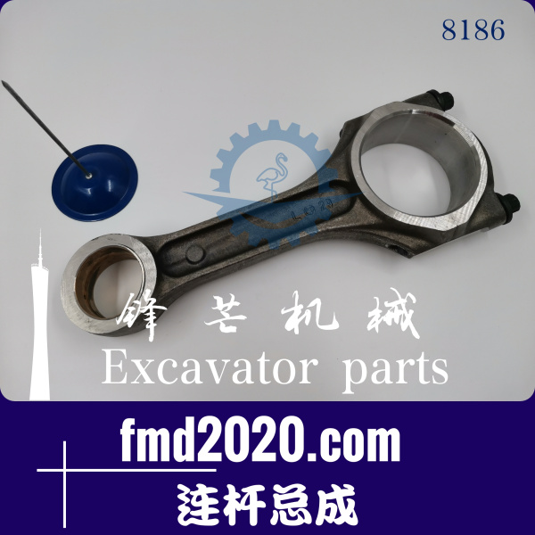 现货供应小松6D125连杆总成发动机型号6D125-1斜口