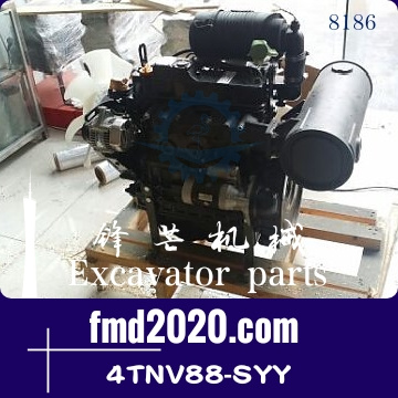 洋马4TNV88挖掘机配件推土机配件发动机总成4TNV88-SYY不带涡轮增