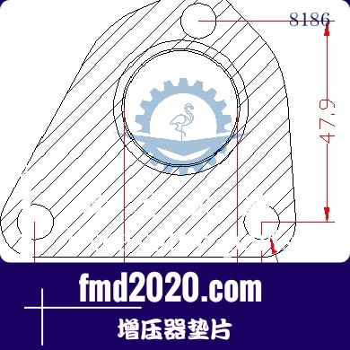 潜孔钻机配件锋芒机械供应3K增压器KP35增压器垫片