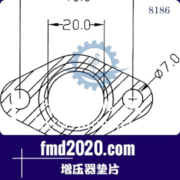 工程自卸车配件锋芒机械供应GARRETT盖瑞特GT15增压器垫片