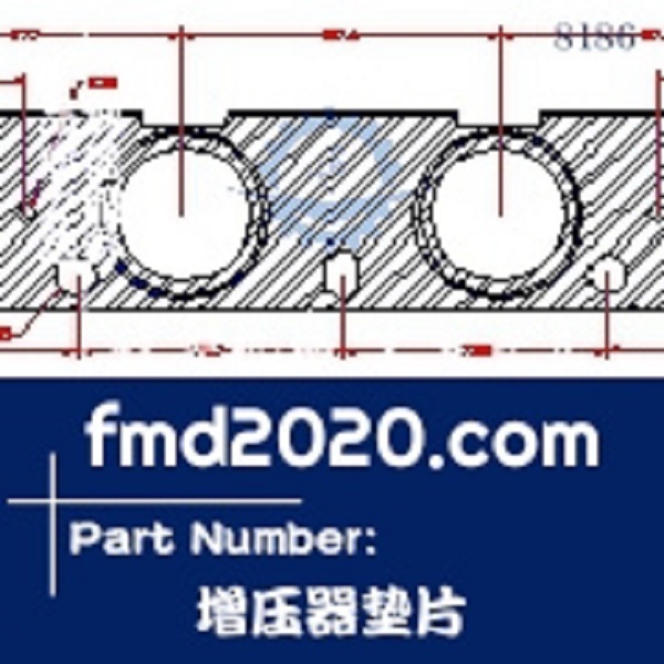 非公路自卸车配件锋芒机械供应K03增压器垫片(图1)