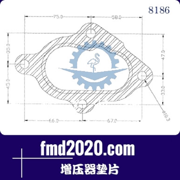 挖掘机零件锋芒机械供应GT20，TFO35，TDO4增压器垫片