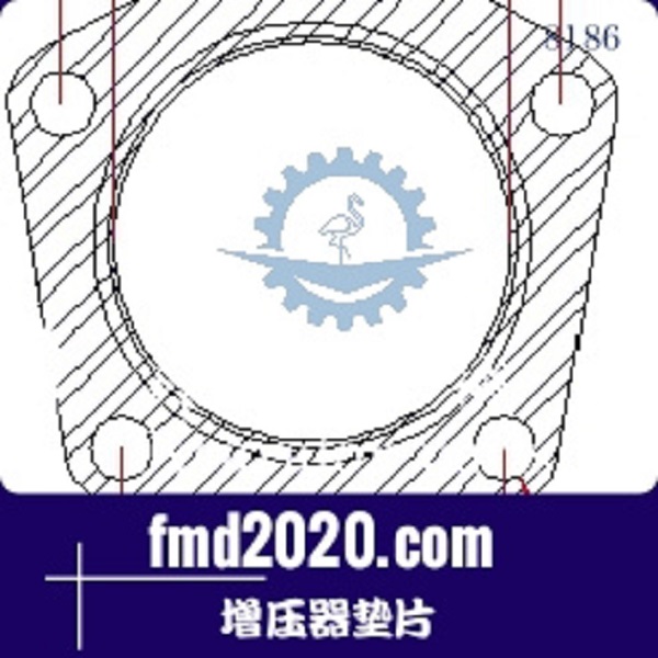 拖泵零件锋芒机械供应GARRETT盖瑞特GT17V增压器垫片