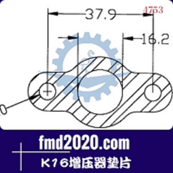 汽配配件锋芒机械供应3K增压器垫片K03，K04，K16增压器垫片