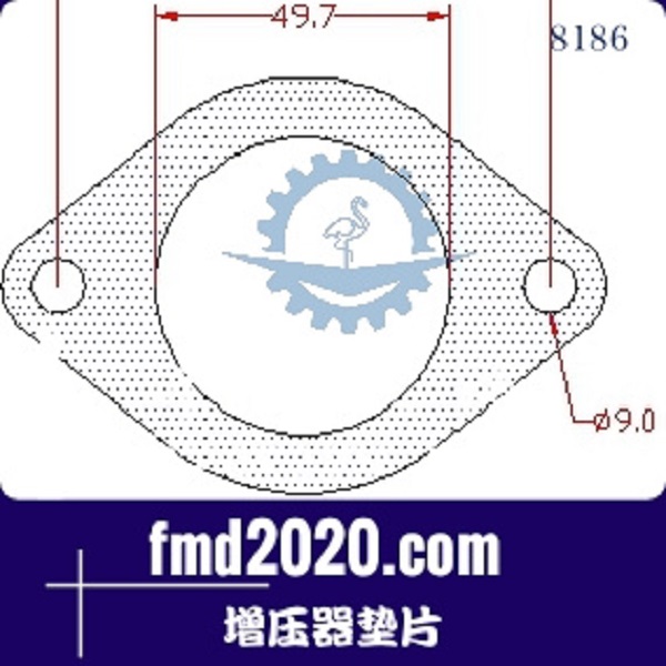 履带挖掘机零件锋芒机械供应GT20V，TDO4增压器垫片