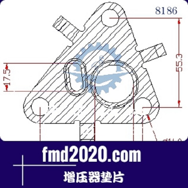 轮式挖掘机零件锋芒机械供应GT20V，K04增压器垫片