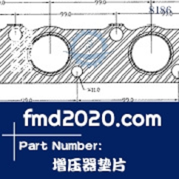 路面铣刨机零件锋芒机械供应GARRETT盖瑞特GT17V增压器垫片