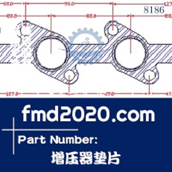 矿用卡车机械零件锋芒机械供应GARRETT盖瑞特GT17V增压器垫片(图1)