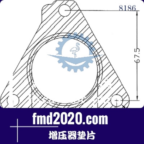 空气压缩机零件锋芒机械供应GT20V增压器垫片(图1)