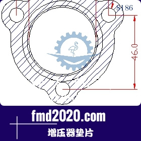 掘进机零件锋芒机械供应GARRETT盖瑞特GT17V增压器垫片