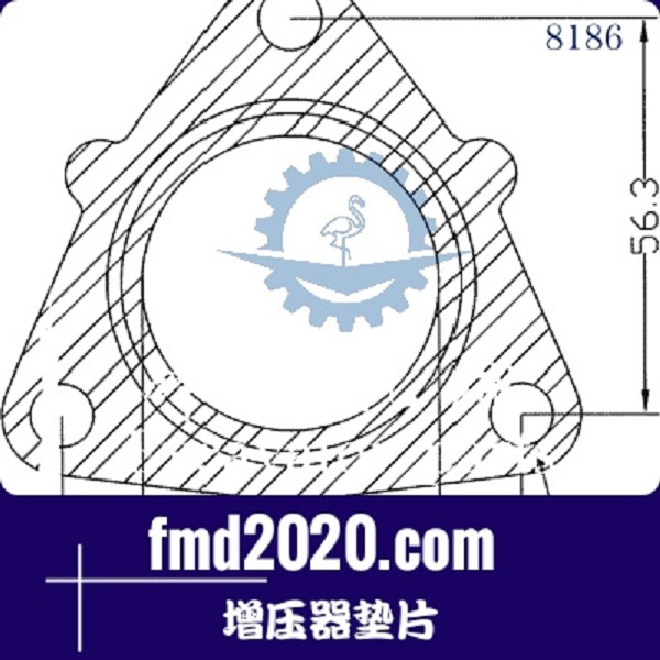 工程自卸车零件锋芒机械供应GARRETT盖瑞特GT17V增压器垫片