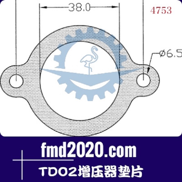 港口设备旋挖钻配件锋芒机械供应TDO2增压器垫片