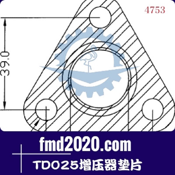 叉车配件随车吊配件锋芒机械供应TD025增压器垫片